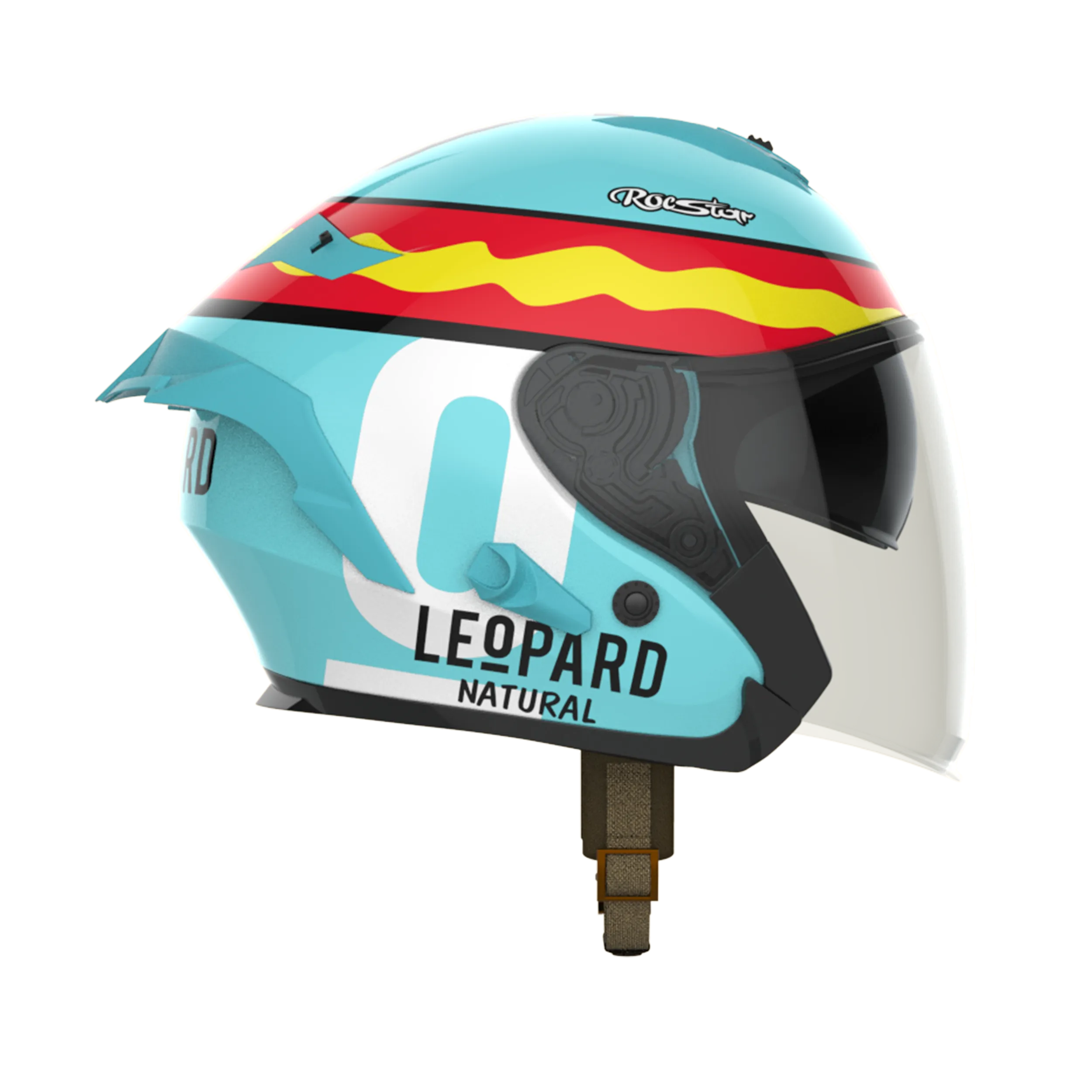 Mũ bảo hiểm ROC R09 design 4 LEOPARD