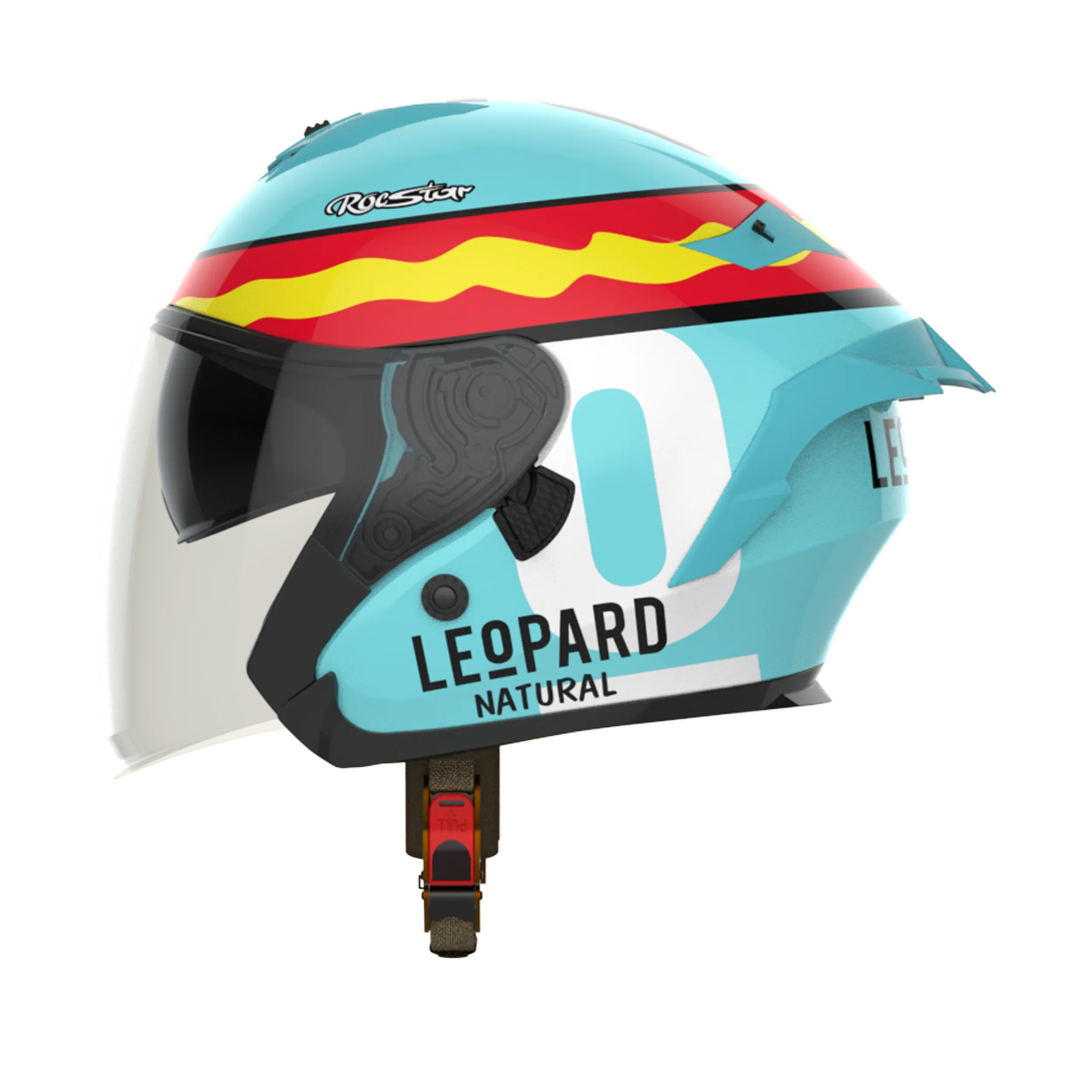 Mũ bảo hiểm ROC R09 design 3 LEOPARD