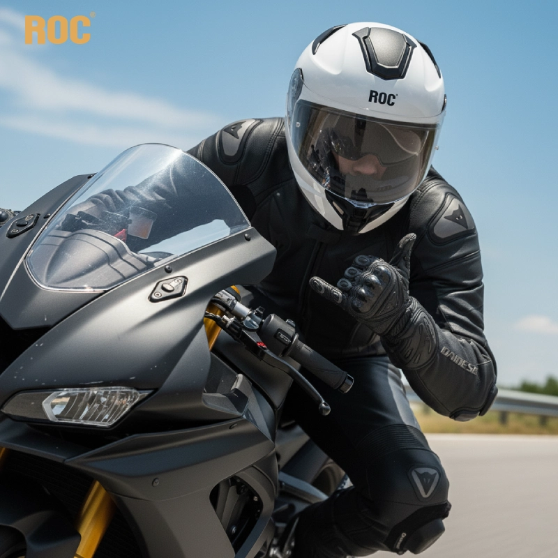 Top 3 nón fullface roc 2 kính tốt nhất hiện nay 1 Nón Fullface ROC 2 kính ROC