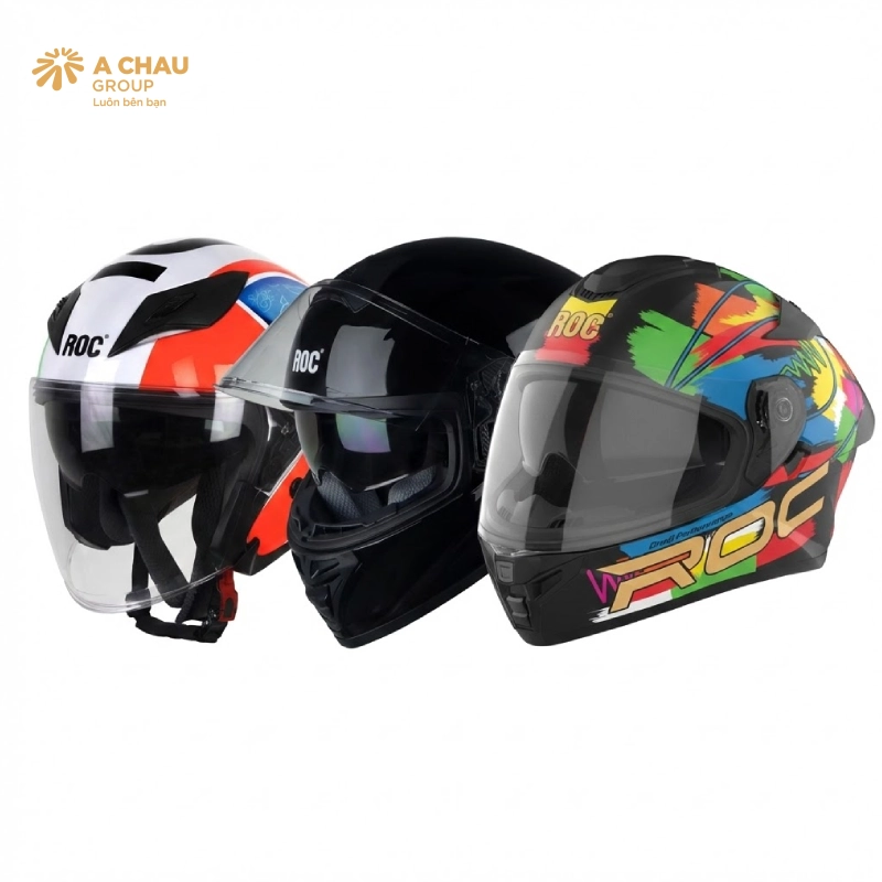 ROC Helmet – Thương hiệu mũ bảo hiểm chuẩn quốc Tế
