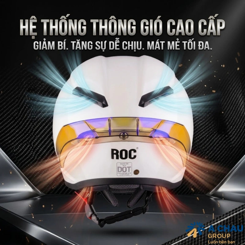 Hệ thống thông gió giúp giảm bí và tăng sự dễ chịu