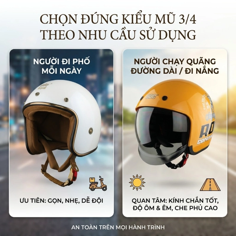Chọn đúng theo nhu cầu sử dụng