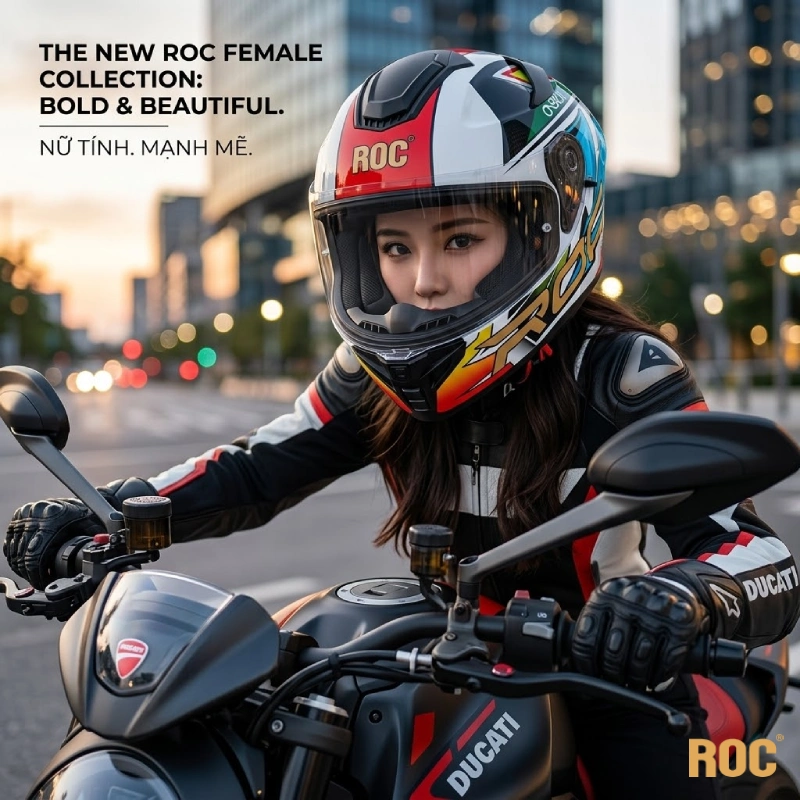 mẫu mũ fullface nữ tốt nhất