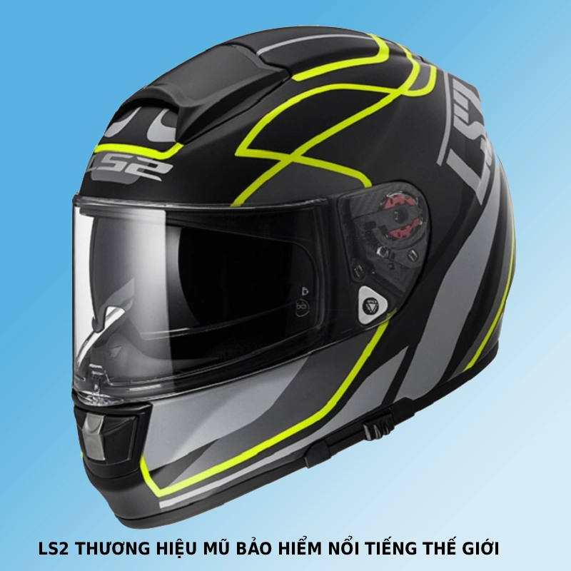 LS2 nằm trong top các thương hiệu mũ bảo hiểm nổi tiếng thế giới 