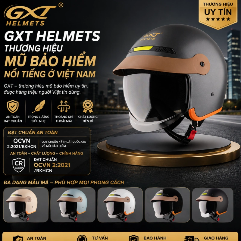 Hãng mũ bảo hiểm GXT HELMET