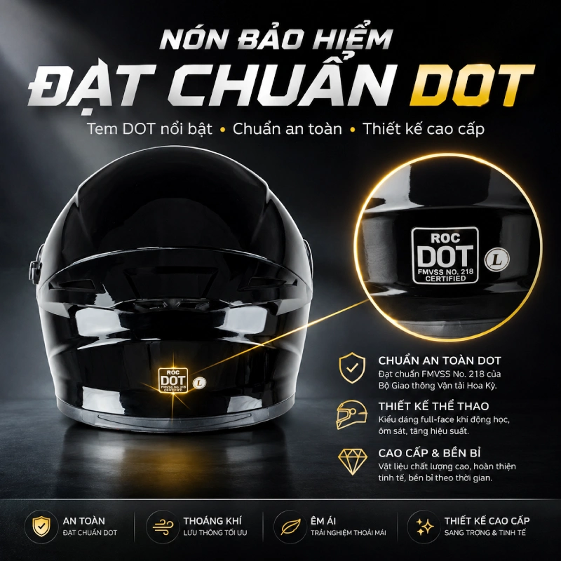 Nón bảo hiểm DOT