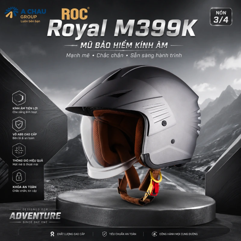 Top 10 mũ bảo hiểm Royal kính âm tốt nhất hiện nay 7 Mũ bảo hiểm Royal kính âm M399