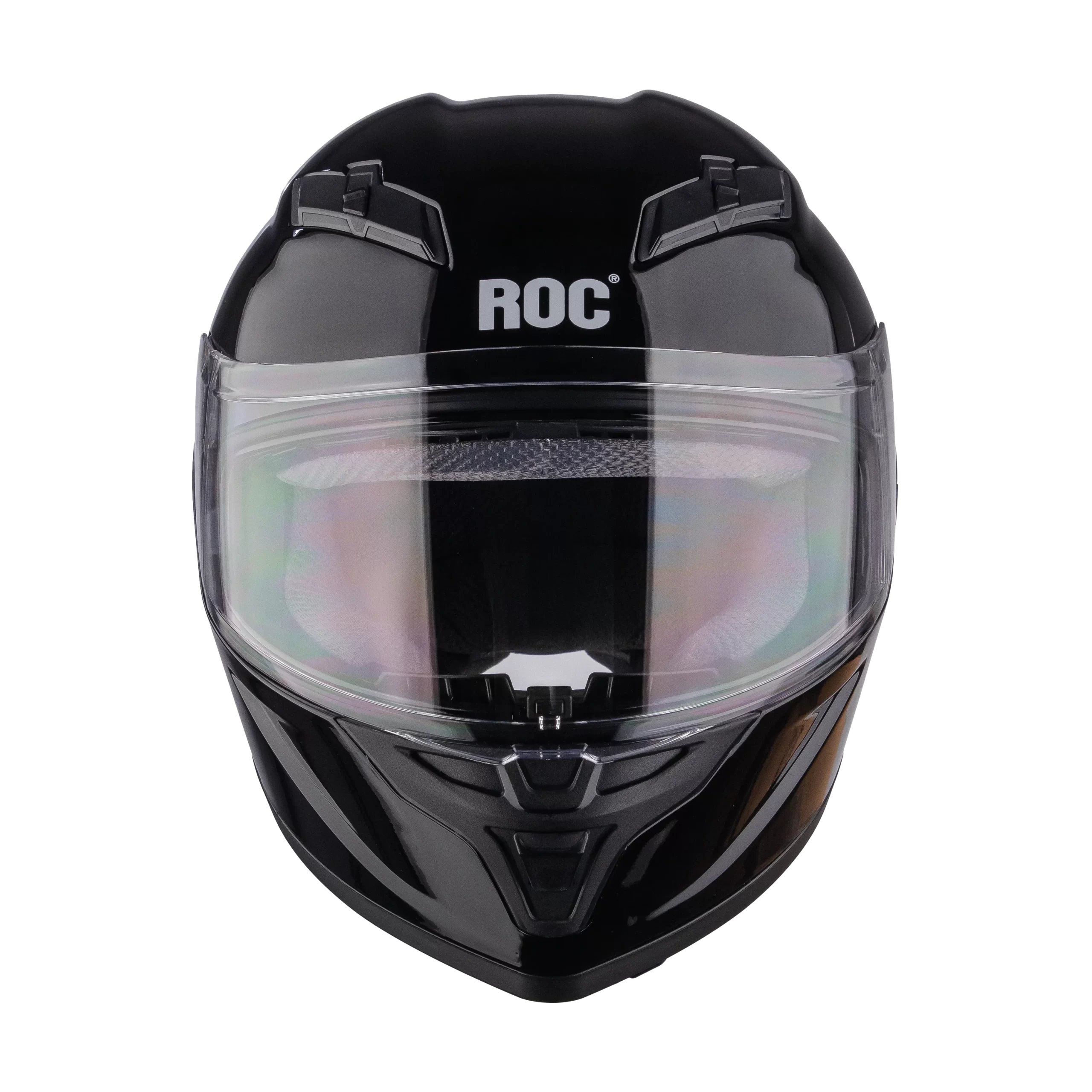 Mũ bảo hiểm ROC R03 2 đen bóng